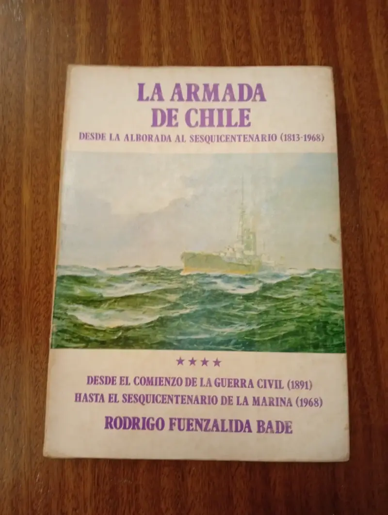 Colección de libros 'La Armada de Chile' por Rodrigo Fuenzalida - 6