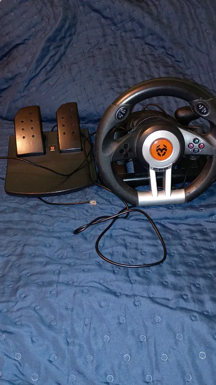 Volante de juego con pedales para PC consola XBOX - 2