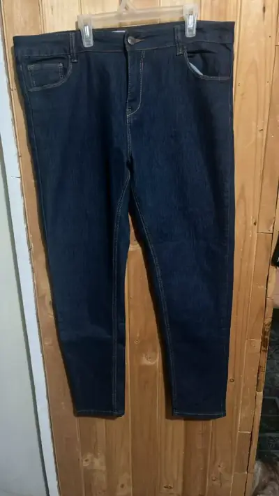 Jeans azul oscuro Fiorucci talla 48 - miniatura 1