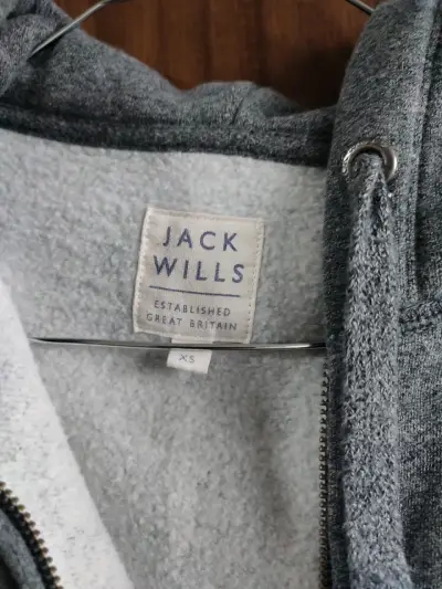 Polerón con capucha gris Wills - miniatura 3