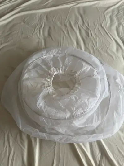 Enagua crinolina blanca para vestido - miniatura 2