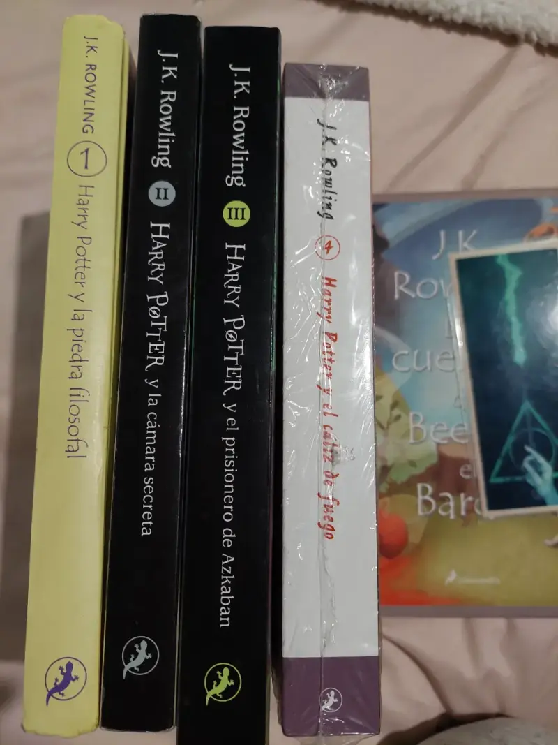 Colección de libros Harry Potter de J.K. Rowling - 4