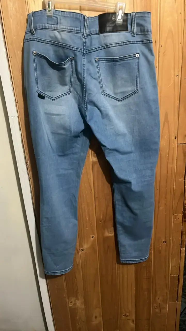 Jeans azules de mezclilla talla 46 - 3