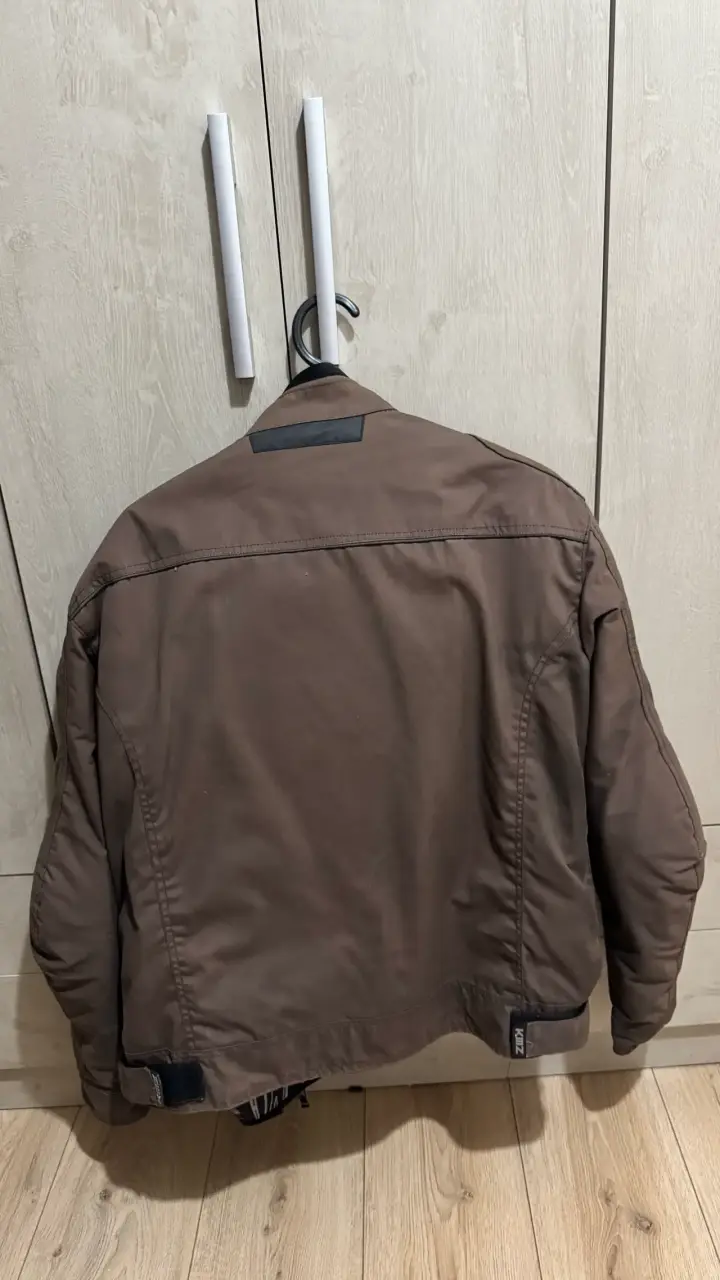 Chaqueta de moto marrón KMZ - 3