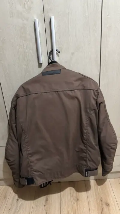 Chaqueta de moto marrón KMZ - miniatura 3