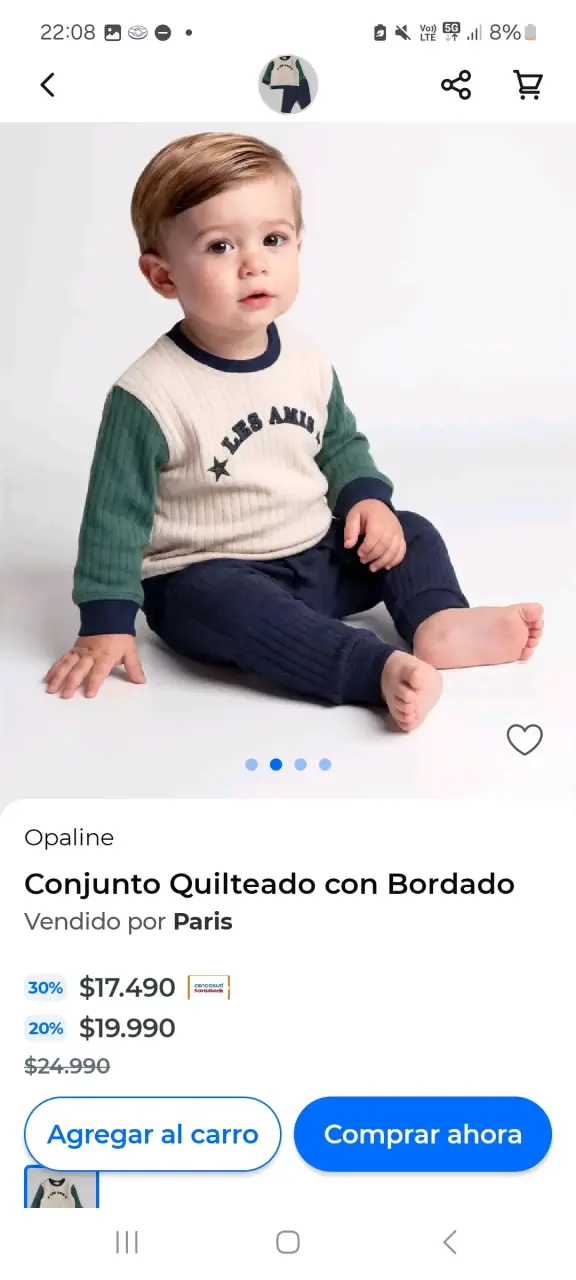 Conjunto de bebé Opaline - 2