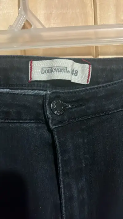 Jeans negros Boulevard talla 48 - miniatura 2