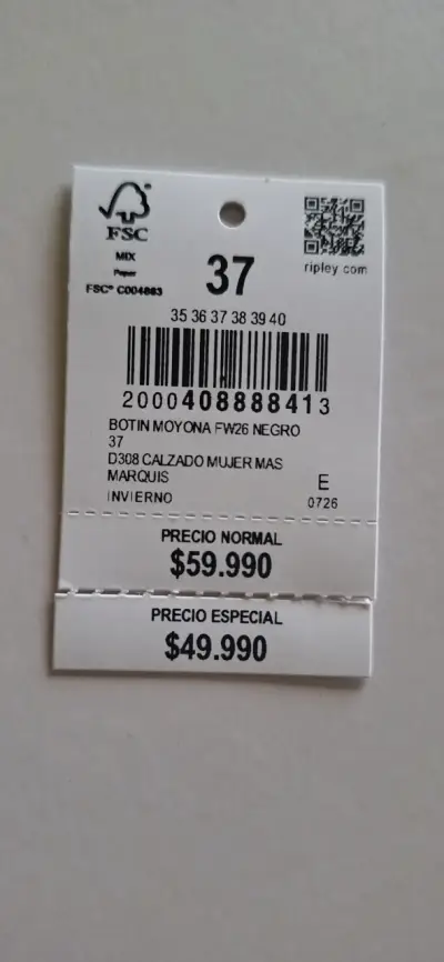 Botines de cuero negro con hebilla Marquis - miniatura 6