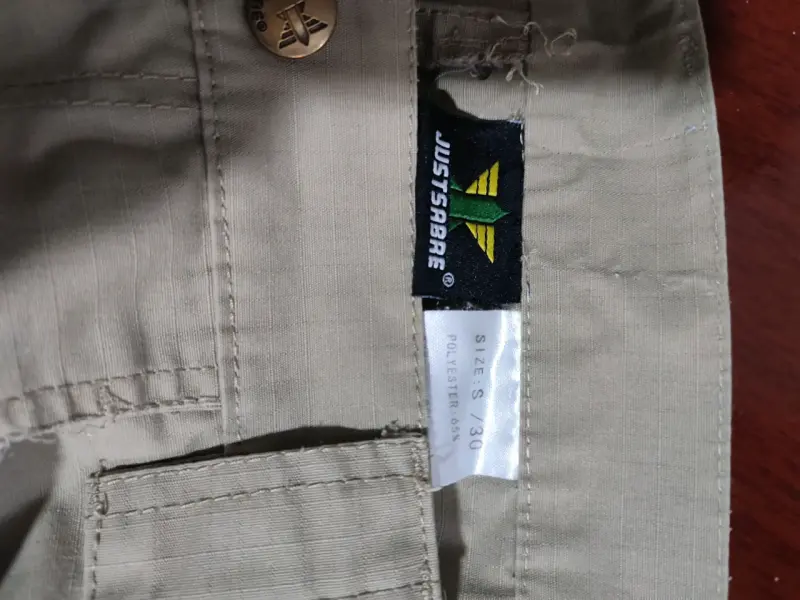 Bermudas cargo beige Talla S - 4