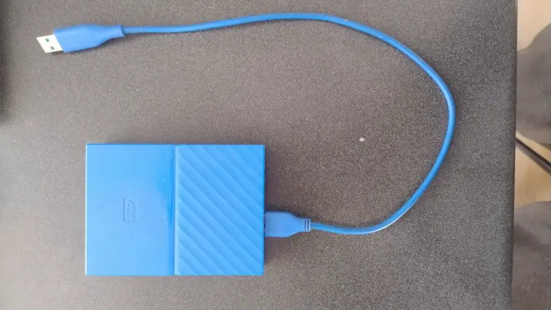 Disco Duro Externo 4TB USB 3.0 WD My Passport Azul