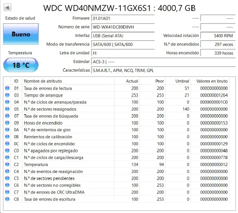 Disco Duro Externo 4TB USB 3.0 WD My Passport Azul - 3