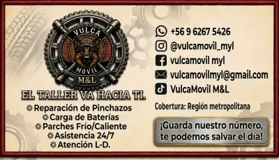 Servicio de Vulcanización a Domicilio en Santiago - miniatura 1