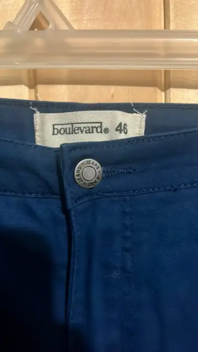Pantalones azul marino  talla 46 - miniatura 2