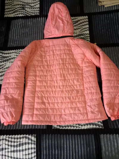 Chaqueta Columbia rosada para mujer - miniatura 2