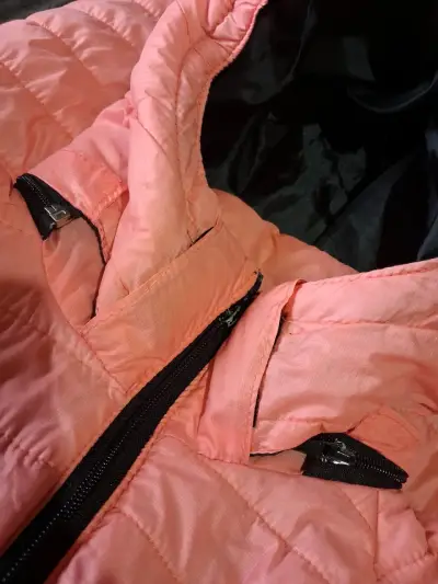 Chaqueta Columbia rosada para mujer - miniatura 3