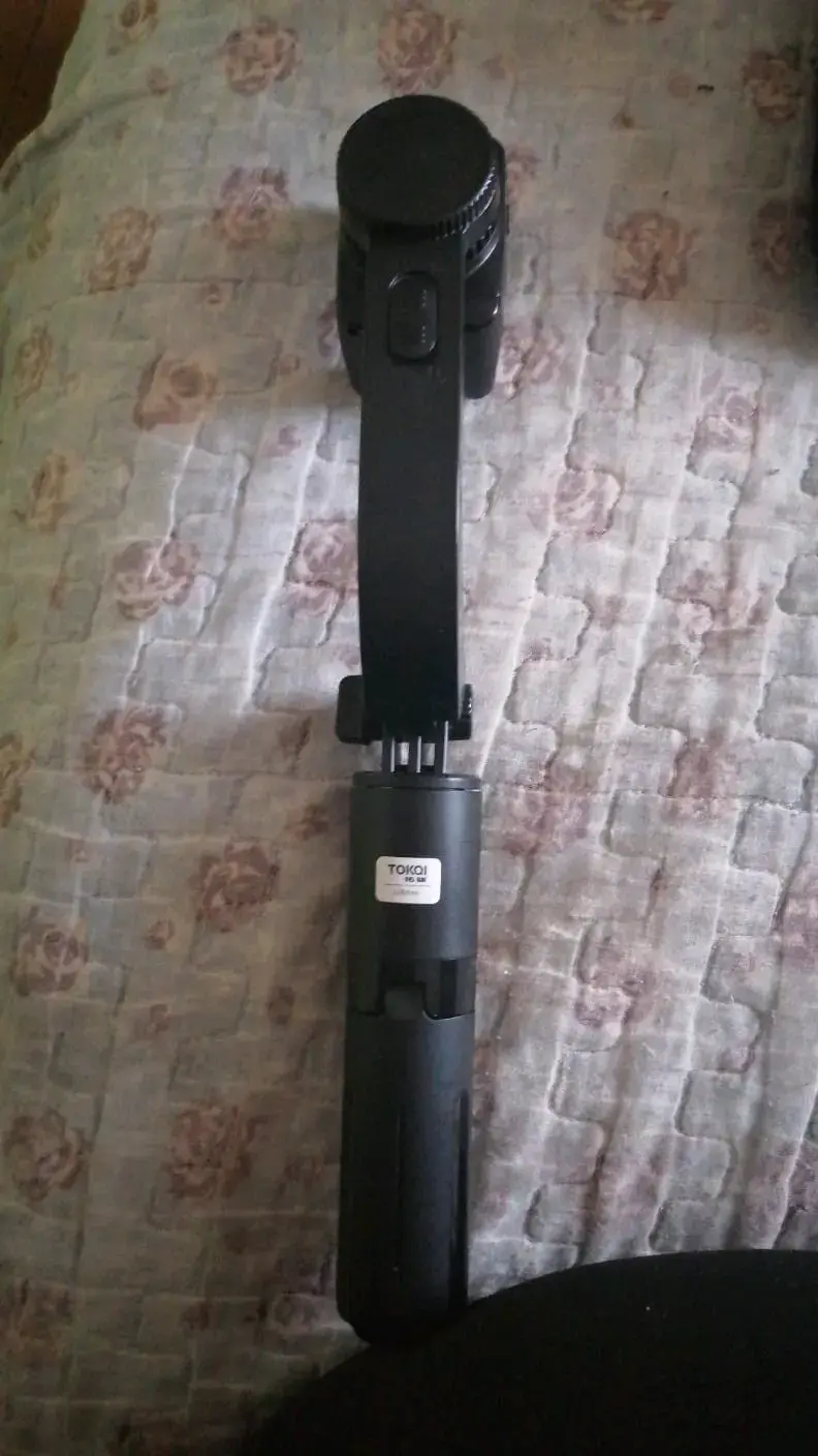 Trípode selfie stick portátil con soporte ajustable - 4