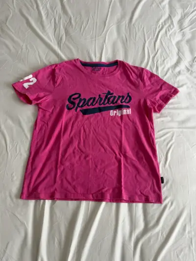Polera rosa Spartans Original Unisex - miniatura 1