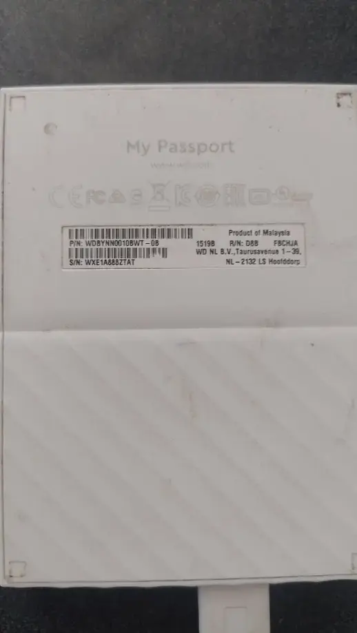 Disco Duro Externo WD My Passport 1TB USB 3.0 - 2