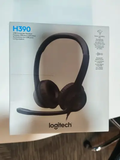 Auriculares USB Logitech H390 con micrófono - miniatura 1