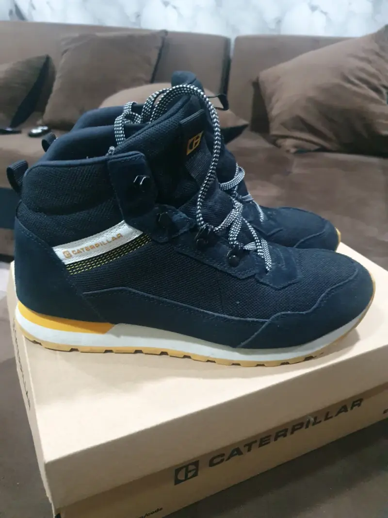 Botas Caterpillar negras para hombre - 4