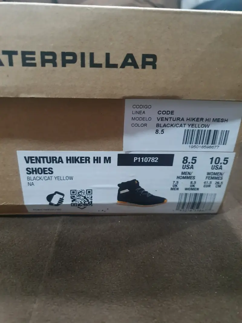 Botas Caterpillar negras para hombre - 5