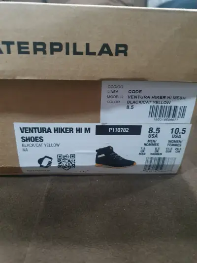 Botas Caterpillar negras para hombre - miniatura 5