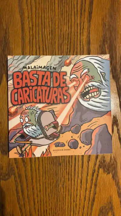 Libro de caricaturas 'Basta de Caricaturas' por Malaimagen - miniatura 1
