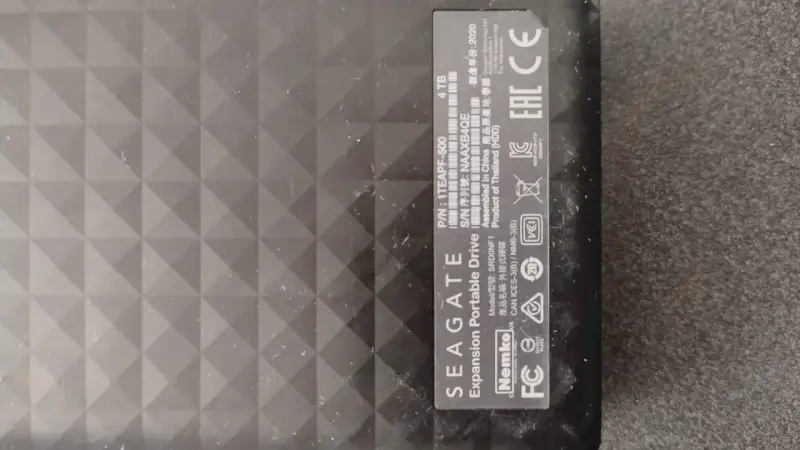 Disco Duro Externo Seagate 4TB USB 3.0 - 2