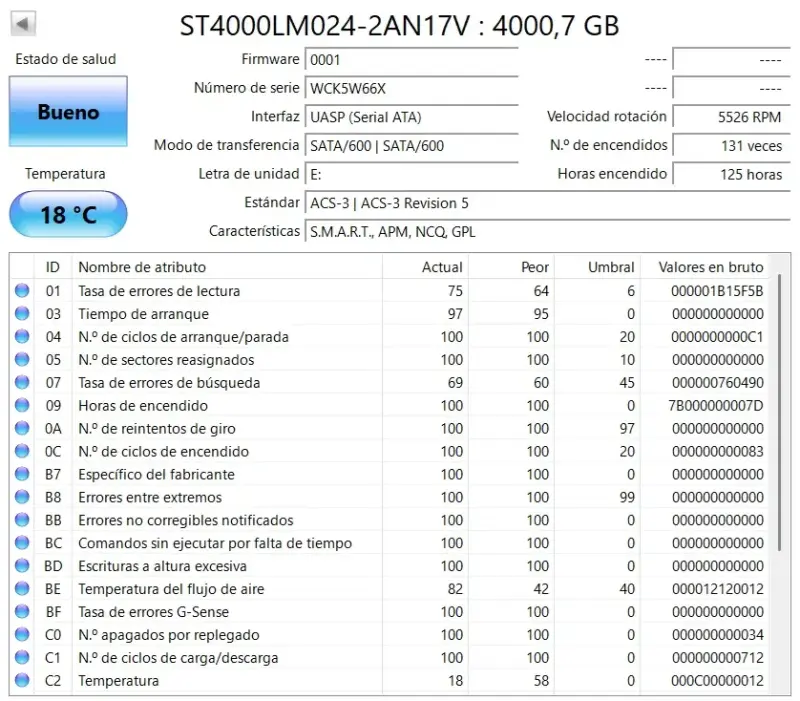 Disco Duro Externo Seagate 4TB USB 3.0 - 3