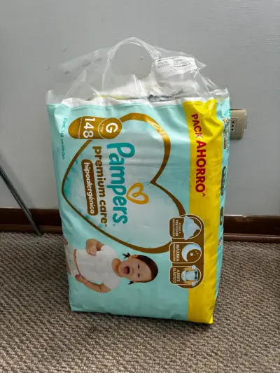 Pañales Pampers Premium Care G 148 unidades - miniatura 1