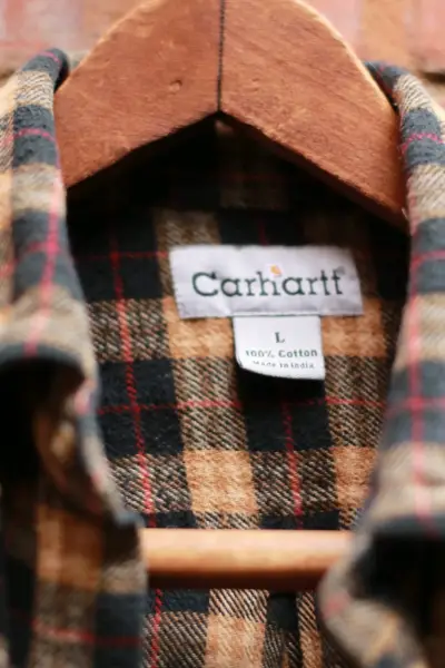 Camisa de franela a cuadros Carhartt - miniatura 2