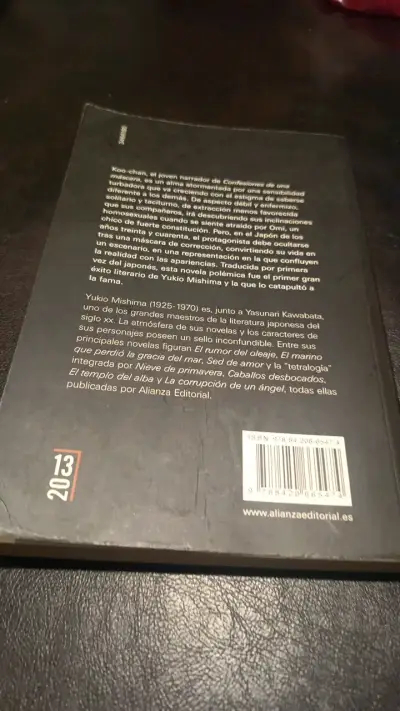 Libro Confesiones de una máscara de Yukio Mishima - miniatura 2