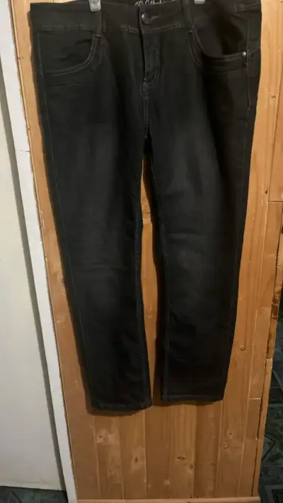 Jeans negros SC Collection talla 48 - miniatura 1