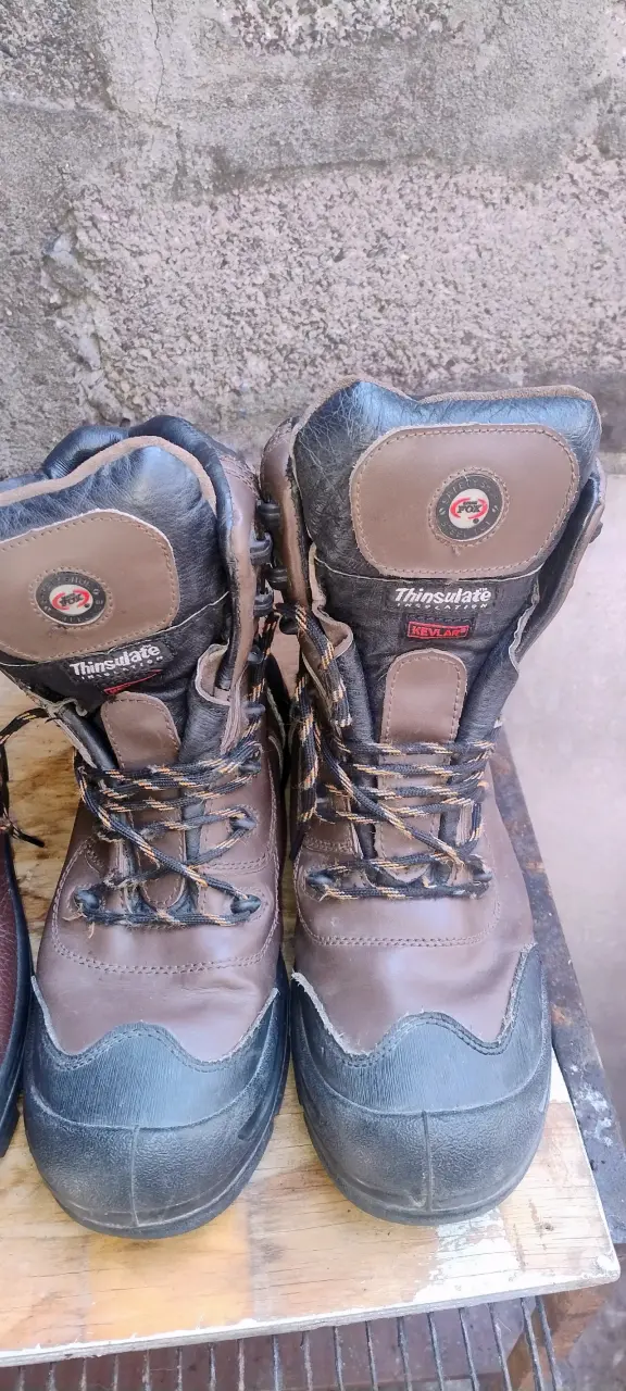 Botas de seguridad Thinsulate marrones - 4
