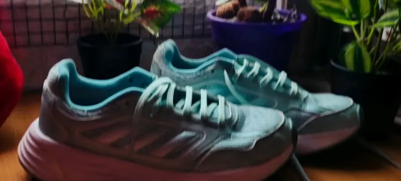 Zapatillas deportivas Adidas color turquesa - 3