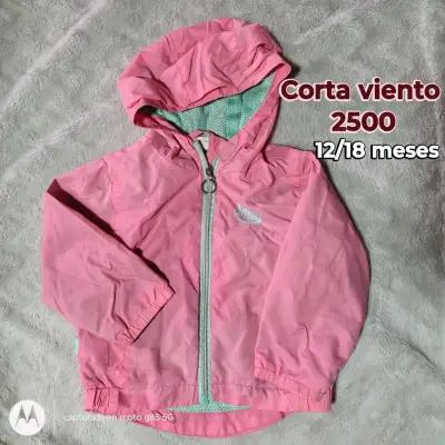 Chaqueta de peluche rosa con corazones para bebé - miniatura 4
