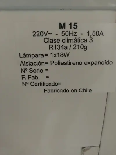 Congelador horizontal con tapa de vidrio M15 - miniatura 4