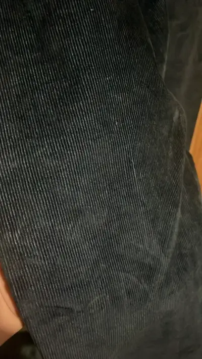 Pantalones de cotele azul marino  unisex - miniatura 3