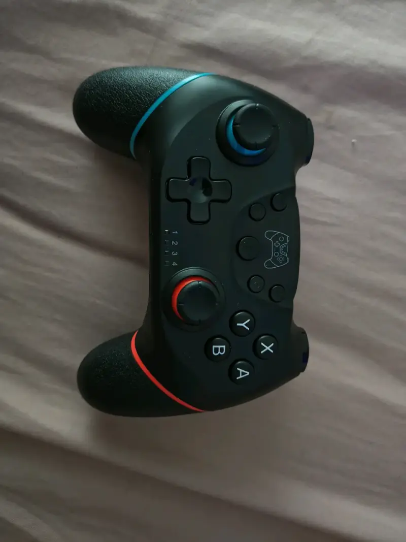 Control inalámbrico para Nintendo Switch con luces LED - 2