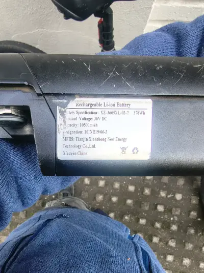 Bicicleta Eléctrica Oxford con Batería Recargable - miniatura 4
