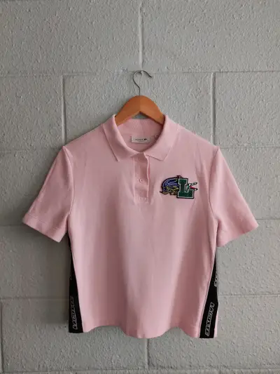 Polera Polo Lacoste Rosa - miniatura 1