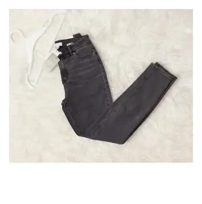 Jeans skinny gris talla 34 H&M - miniatura 2