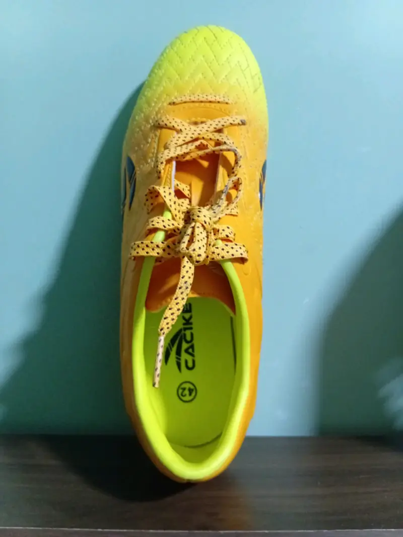 Zapatillas de fútbol amarillas para césped - 3