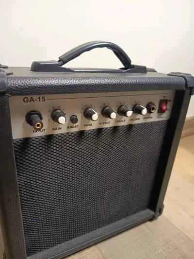 Guitarra eléctrica Mercury con amplificador - miniatura 5