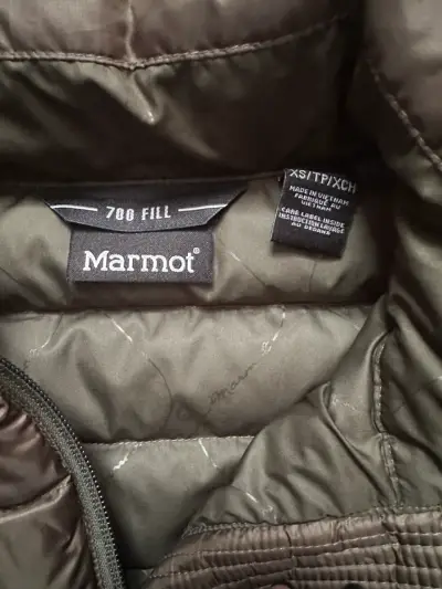 Chaqueta de plumas Marmot 700 Fill Verde petróleo - miniatura 2