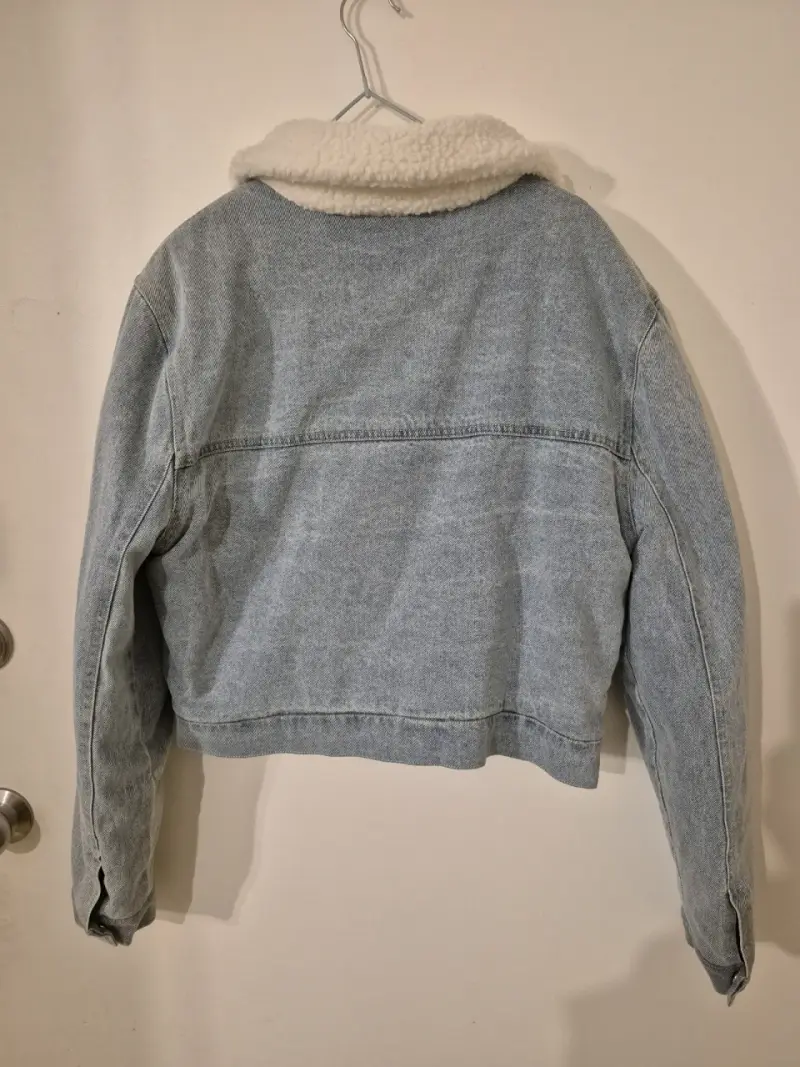 Chaqueta de mezclilla con chiporro - 3