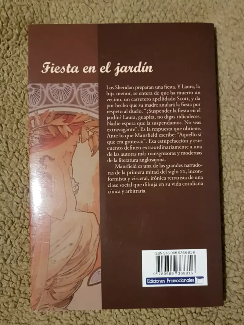 Libro Fiesta en el Jardín de Katherine Mansfield - 2