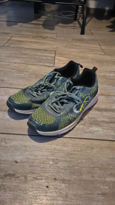 Zapatillas deportivas hombre verde y amarillo - miniatura 1