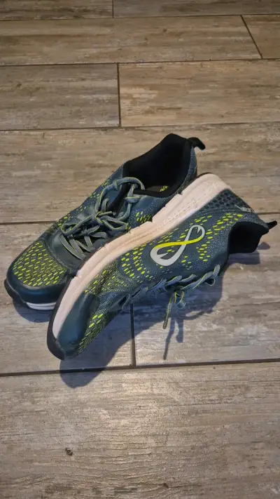 Zapatillas deportivas hombre verde y amarillo - miniatura 2