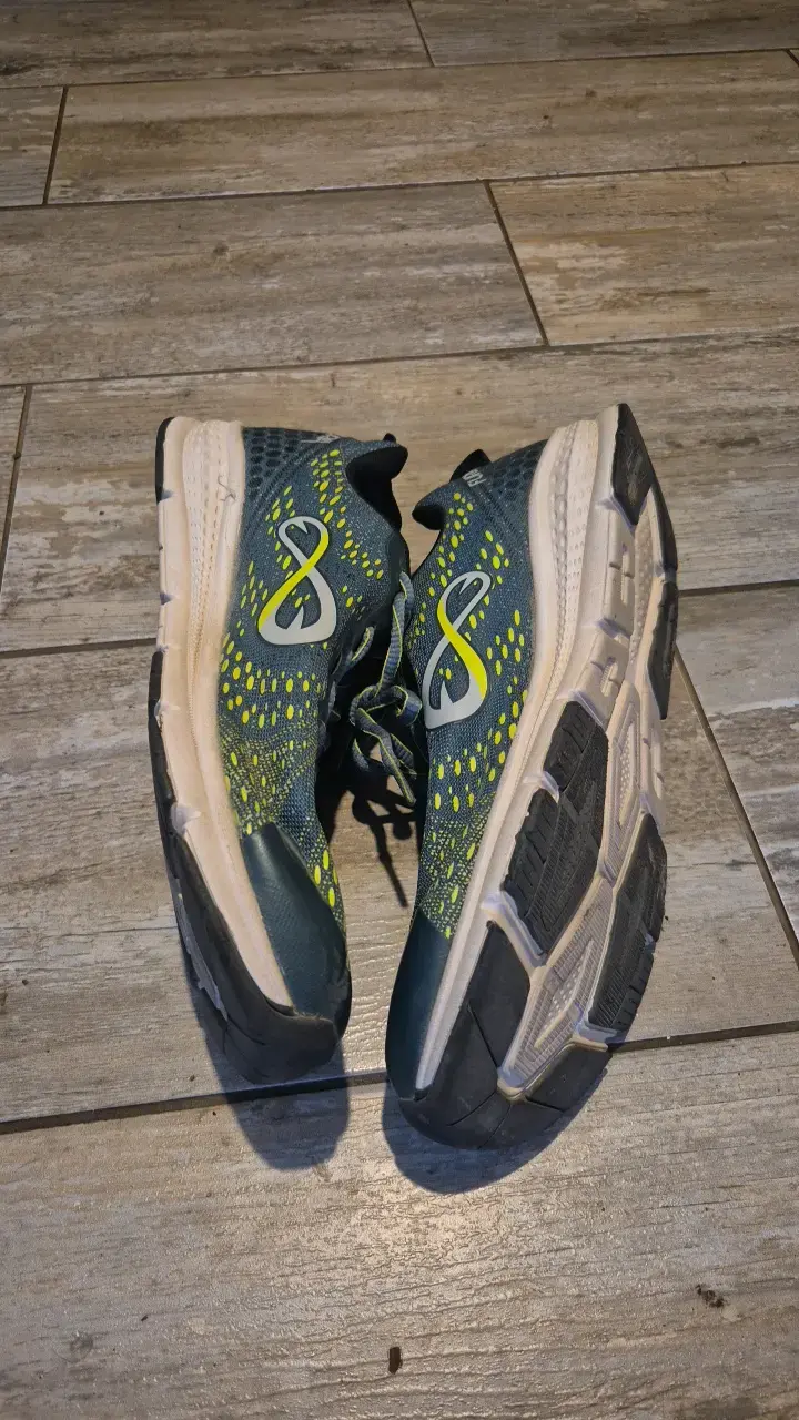 Zapatillas deportivas hombre verde y amarillo - 3